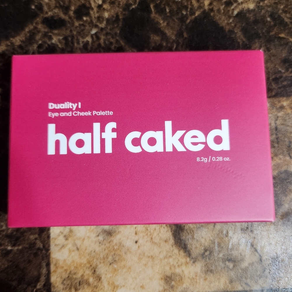 Half Caked Duality I Eye and Cheek Palette